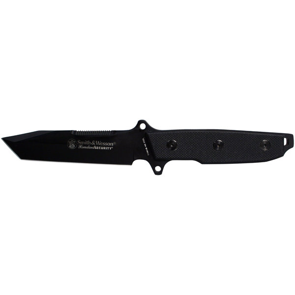 Smith & Wesson CKSUR4 Homeland Security, Black G-10 Handle Knife