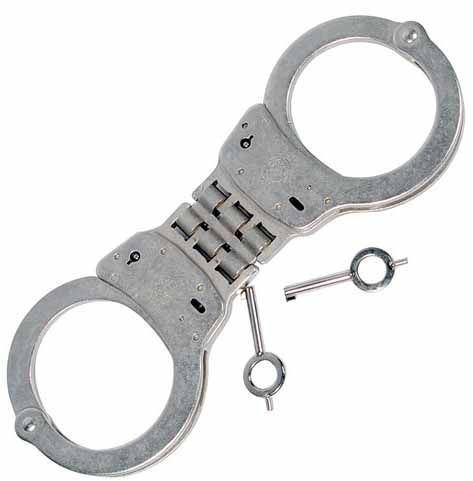 Smith Wesson Model 300 Hinged Standard Handcuff Nickel