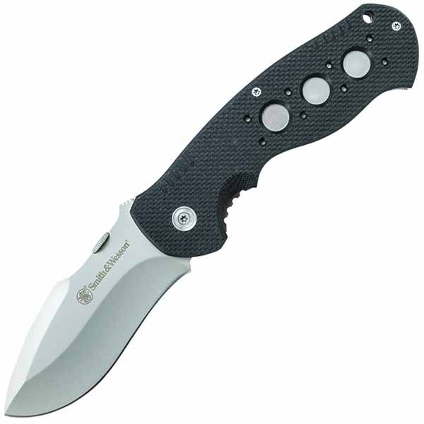 Smith & Wesson SW601 Tactical, Black G10 Handle Knife