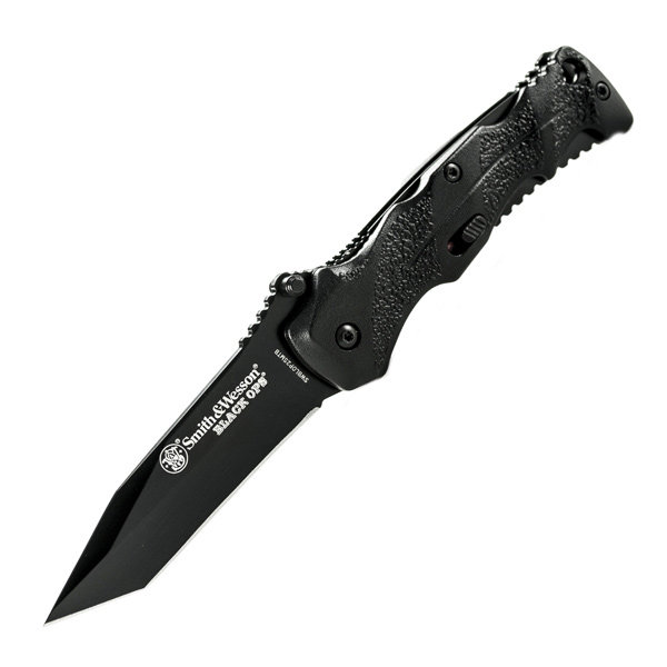 Smith & Wesson SWBLOP2SMBS Black Ops MAGIC, Tanto Combo Knife