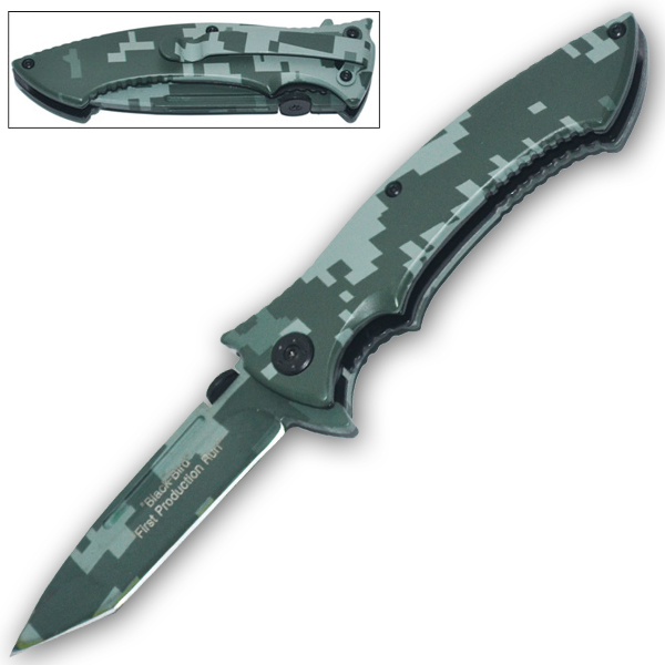 8 Inch TigerUSA Trigger Assist BlackBird Tanto Blade Knife