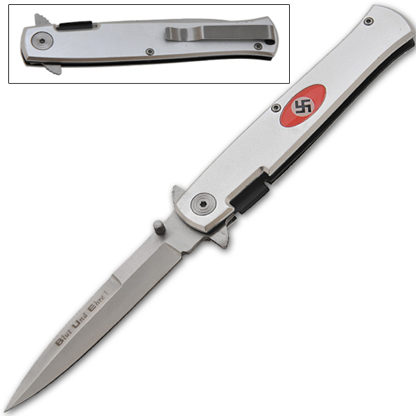 9 Inch Nazi Army Folding Knife Nazi Knife Historical Knife N-96-SL