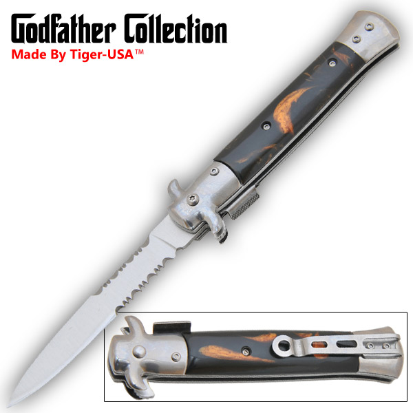 Trigger Assisted Godfather Stiletto Style Collection (Ember) CLD107