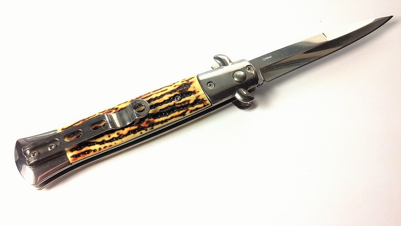 Stag Automatic Switchblade Knife