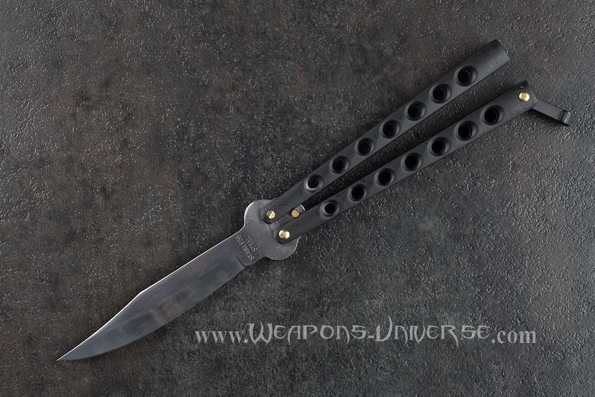 Standard Butterfly Knife, Black