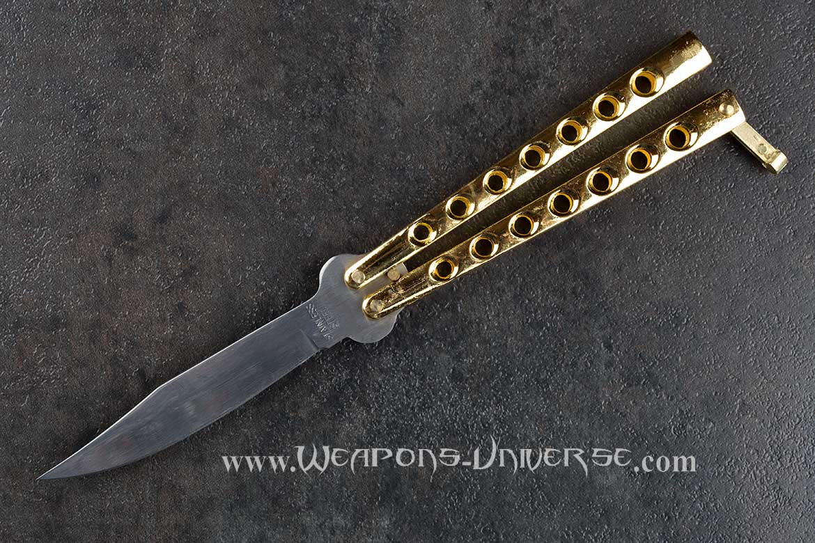 Standard Butterfly Knife, Gold