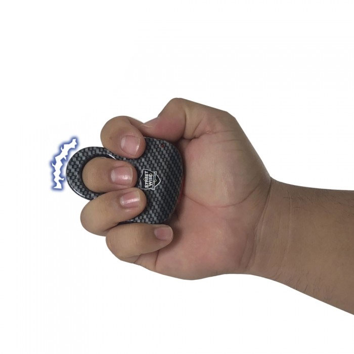 Sting Ring, 18 Million volts Stun Gun, Carbon Fiber