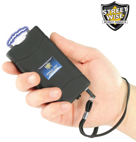 Small Fry Stun Gun Streetwise SF8000RB 8,000,000 Volts, Rechargeable, Black