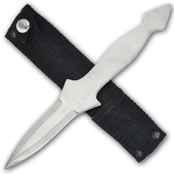 9 Inch Throwing Knife - Silver TK-057-KNIFE