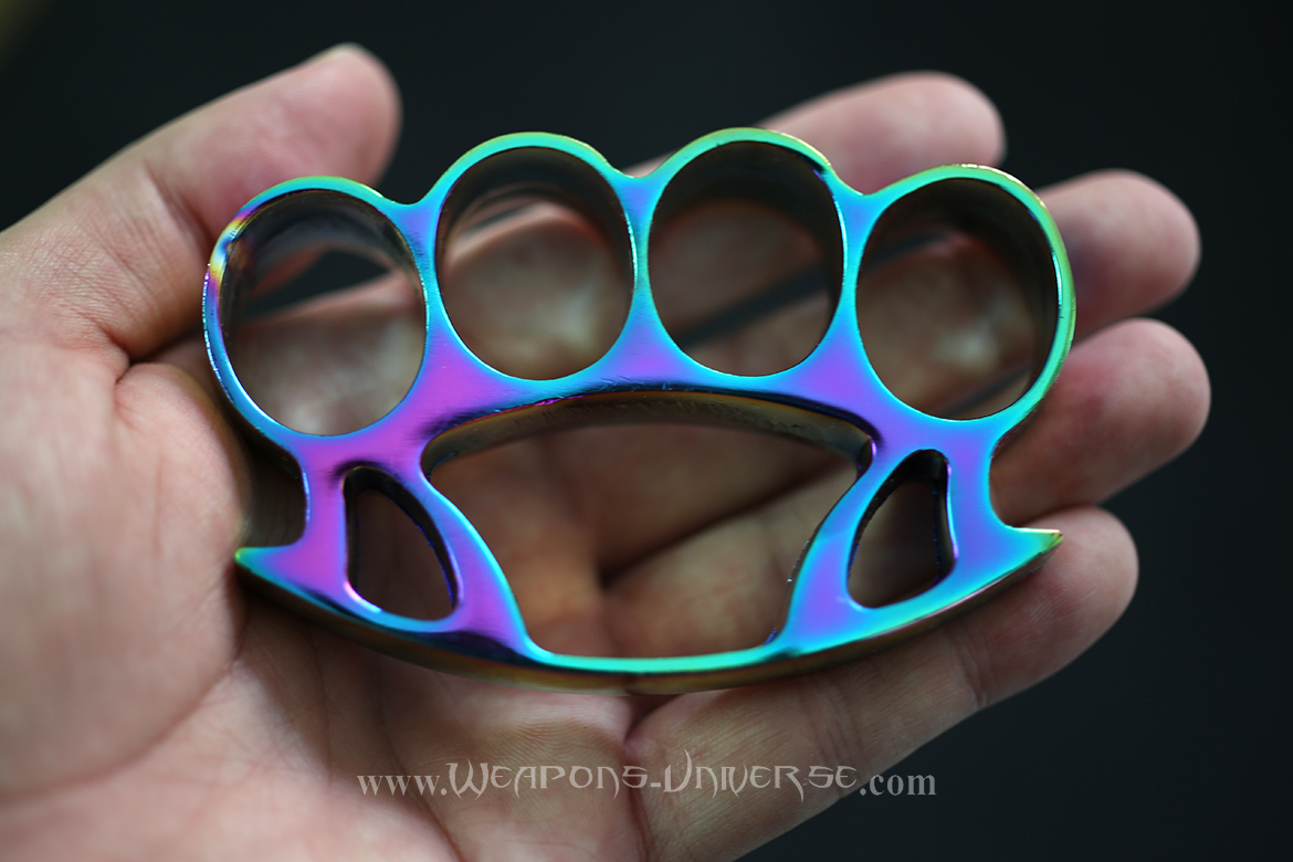 Thug Brass Knuckles, Titanium, Medium