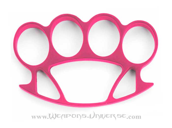 Thug Brass Knuckles, Pink, Medium