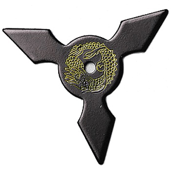 Trinity Throwing Star, Black