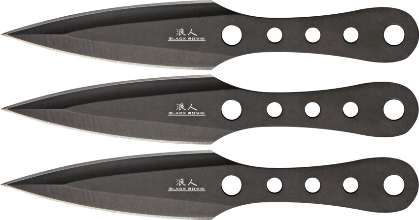 United Cutlery UC2802 Black Ronin Triple Bolt Knife 