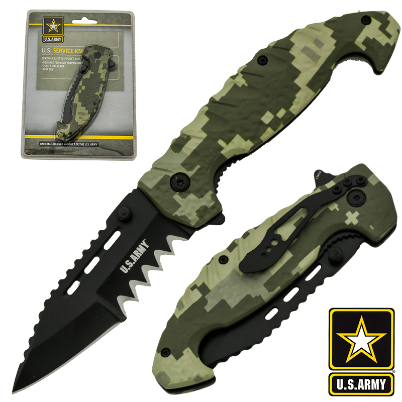 U.S. Army Official Spring Assisted Tactical Knife
