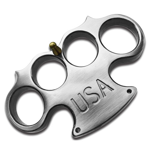 USA Brass Knuckles, Silver