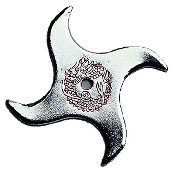 Wave Throwing Star, Silver