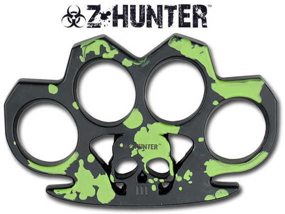 Zombie Hunter Brass Knuckles, Green