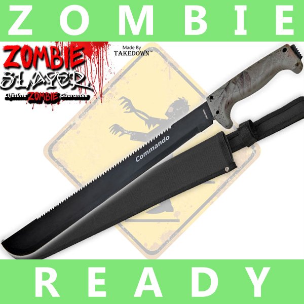 Full Tang Undead Slayer Machete - Hunting Camo AP0005CM1/CO